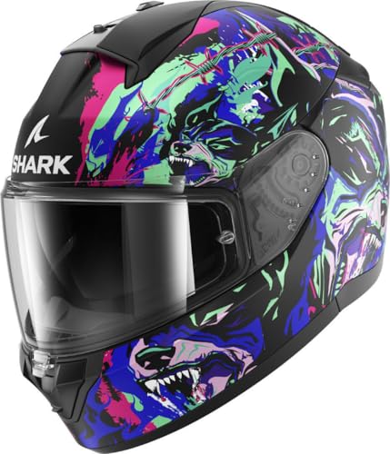 Casque Shark Ridill 2 Raging Beast Kvg intégral haut de gamme