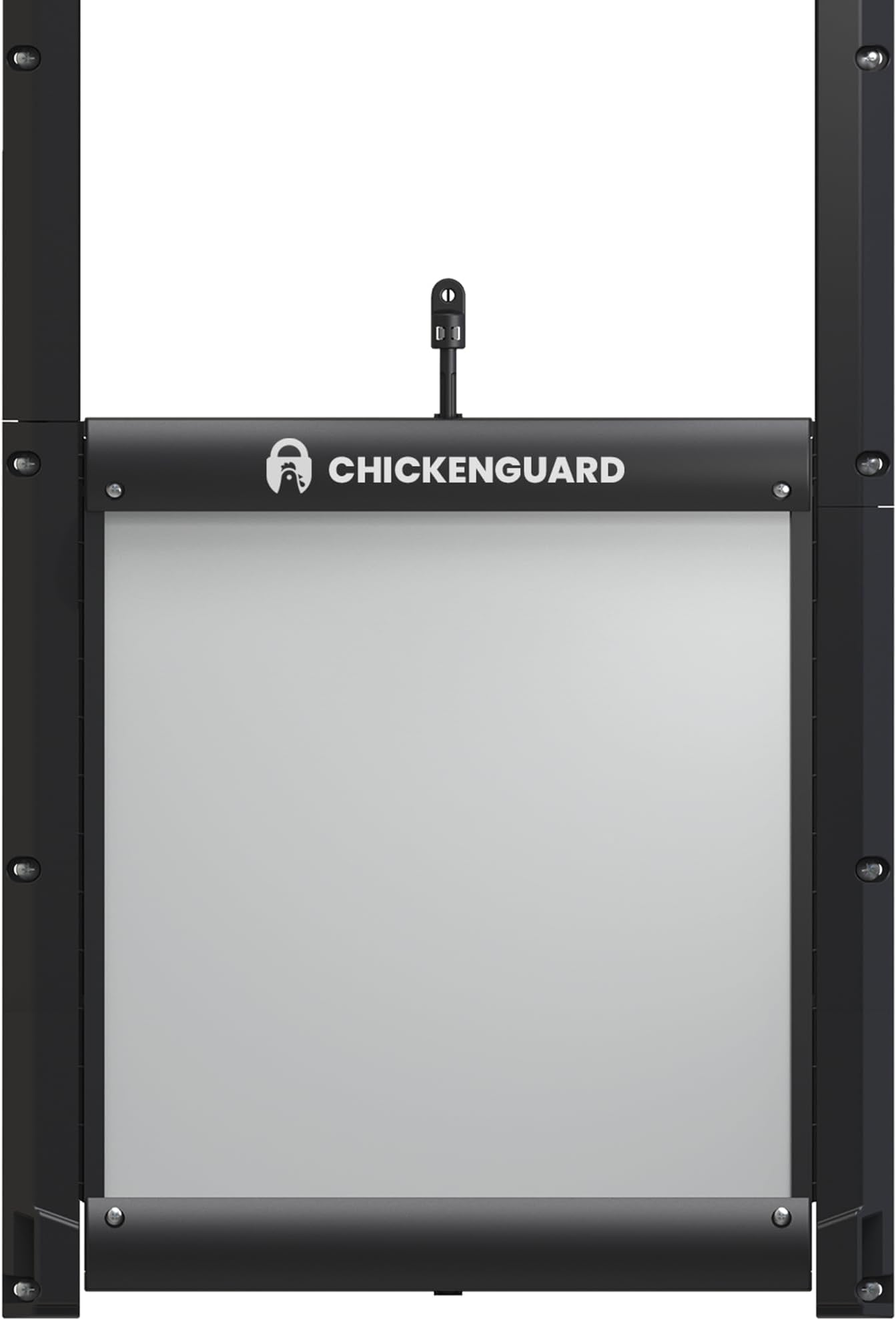 ChickenGuard Self Locking Predatorproof Chicken Coop Door, Chicken Run