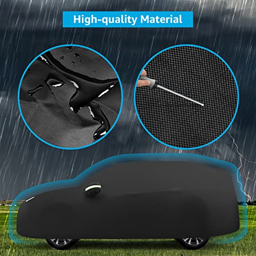 Proadsy Car Cover Compatible With Subaru Forester 2019-2023 6 Layers Windproof All Weather Waterproof Sun Rain Uv Dust Snow Protection Outdoor Covers #TOP3