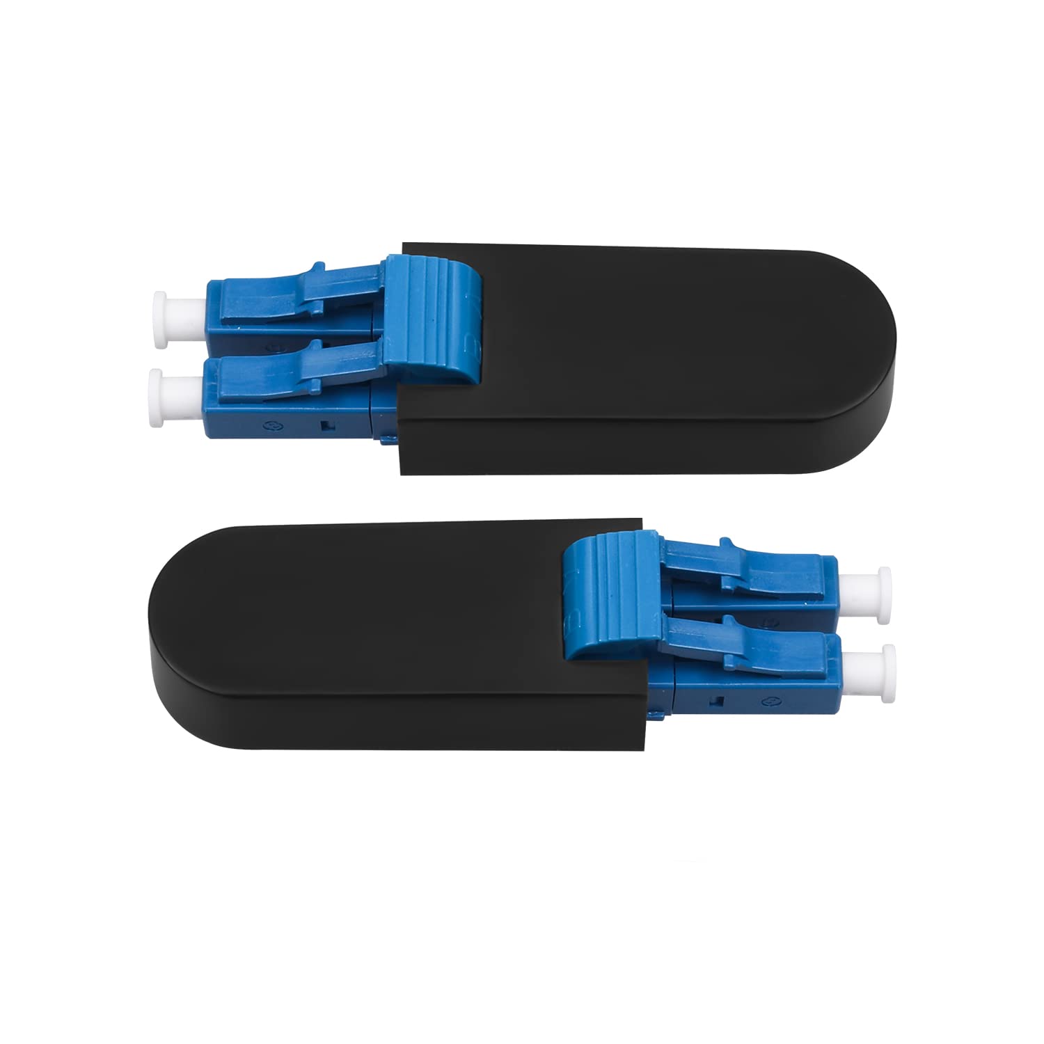10PC LC/UPC adattatore di loop a fibra ottica 9/125 connettore adattatore di prova del cavo ottico monomodale per applicazioni di prova