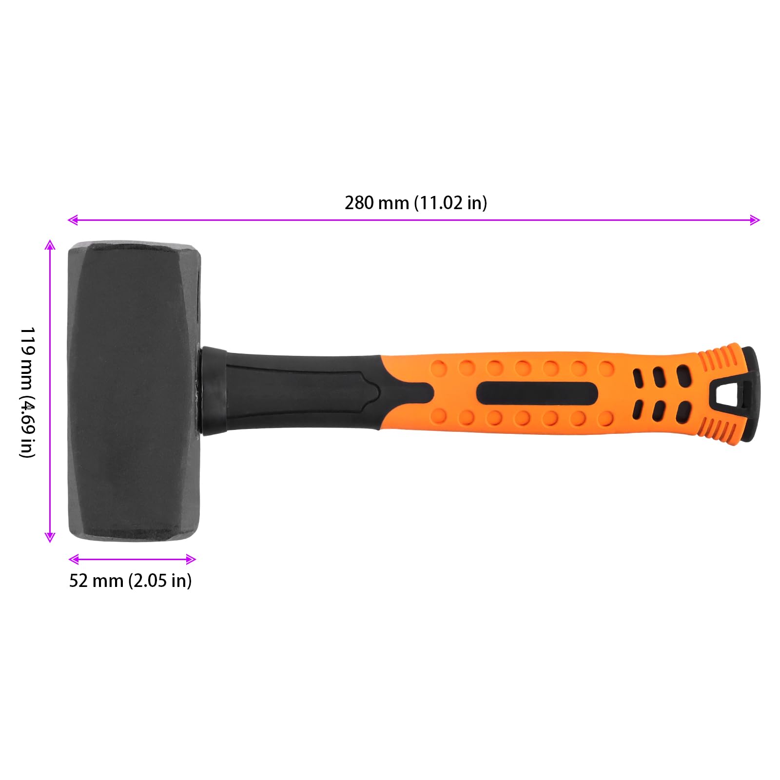 TAICHEUT 4lb Club Hammer - Image 2
