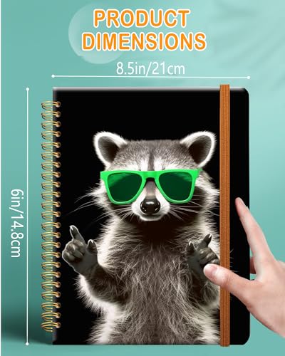 Carnet d'écriture premium en papier de qualité supérieure avec spirale robuste A5 - 3