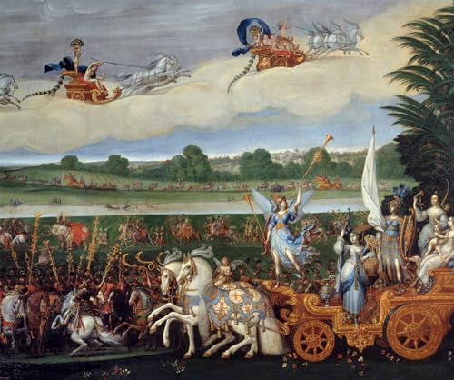 Affiche les quatre éléments la terre Claude Deruet, impression toile murale salon