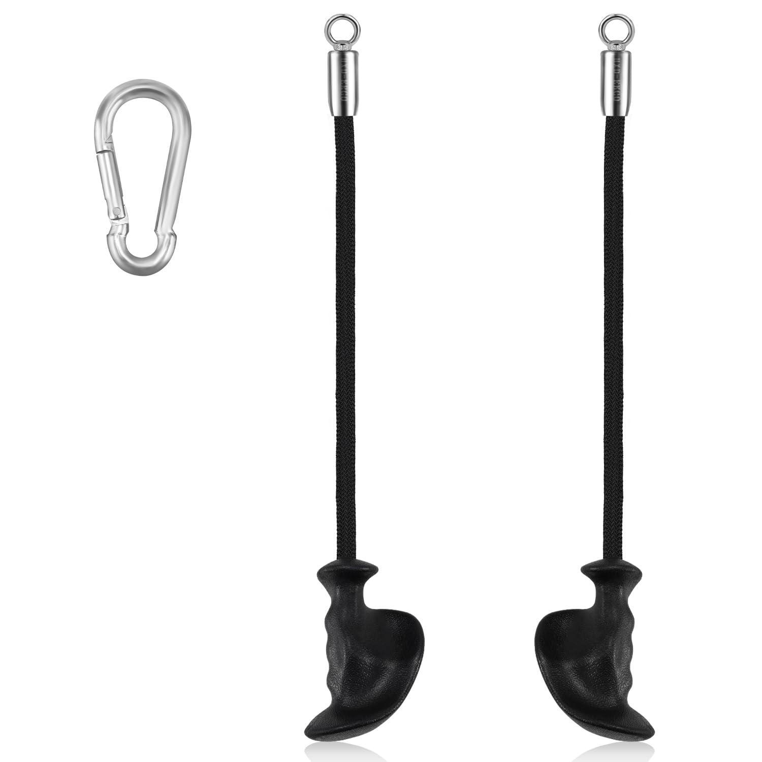 HXD-ERGO Trizeps Bizeps Seil Ergonomisches Griffe, Trizepsseil Gedrehtes Seil Bizeps Trizepstau zum Herunterziehen mit Rutschfesten Gummigriff für das Fitnessstudio zu Hause