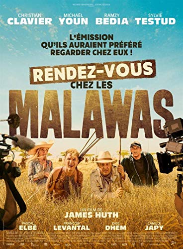 AFFICHE / Rendez-Vous chez Les Malawas - 2019 - Christian Clavier, Ramzy Bedia - 40x60cm