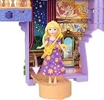 Mattel Disney Princess Toys, Rapunzel Storytime Stackers Doll House Tower with Rapunzel Small Doll, 1 Pascal Figure & 7 Accessories, Inspired by Movie
