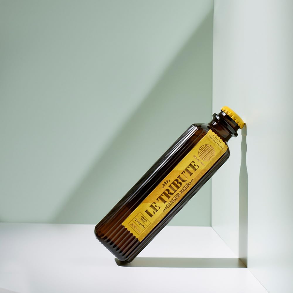 FRESH LE TRIBUTE GIN Ginger Beer 24 x 200 ml natürliche Zutaten Quellwasser
