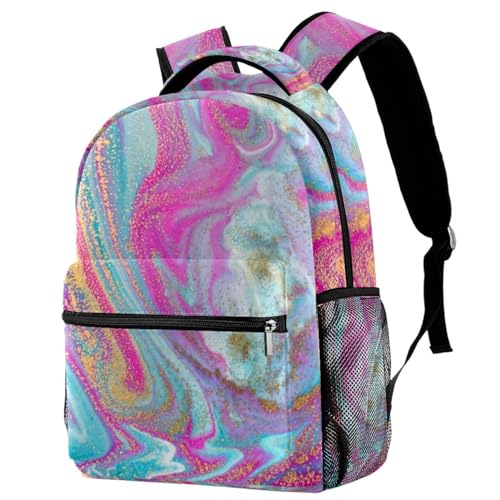 Sac à dos d'école multicolore pour les cours et les sorties