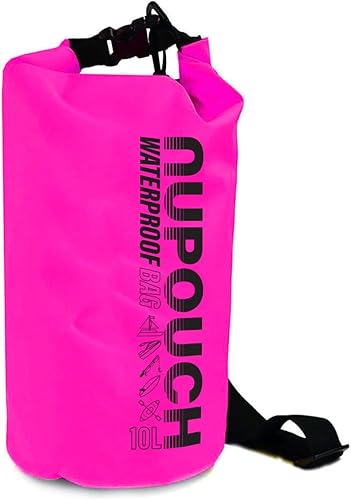 Vista 16 de Nupouch - Bolsa impermeable de 0.53/1.32/2.64/5.28 L, ligera, con parte superior enrollable, mochila seca para viajes, natación, navegación, kayak