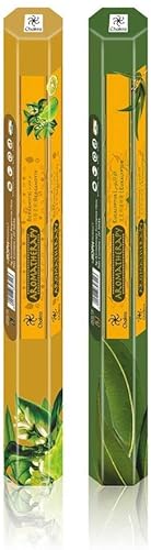 Chakra Aromatherapy Natural Fragrance Scented Sticks - Promotes Health And Well Being- 20 Incense Sticks Per Box - Long Lasting 120 Fragrance Sticks - Pack Of 6 #TOP2