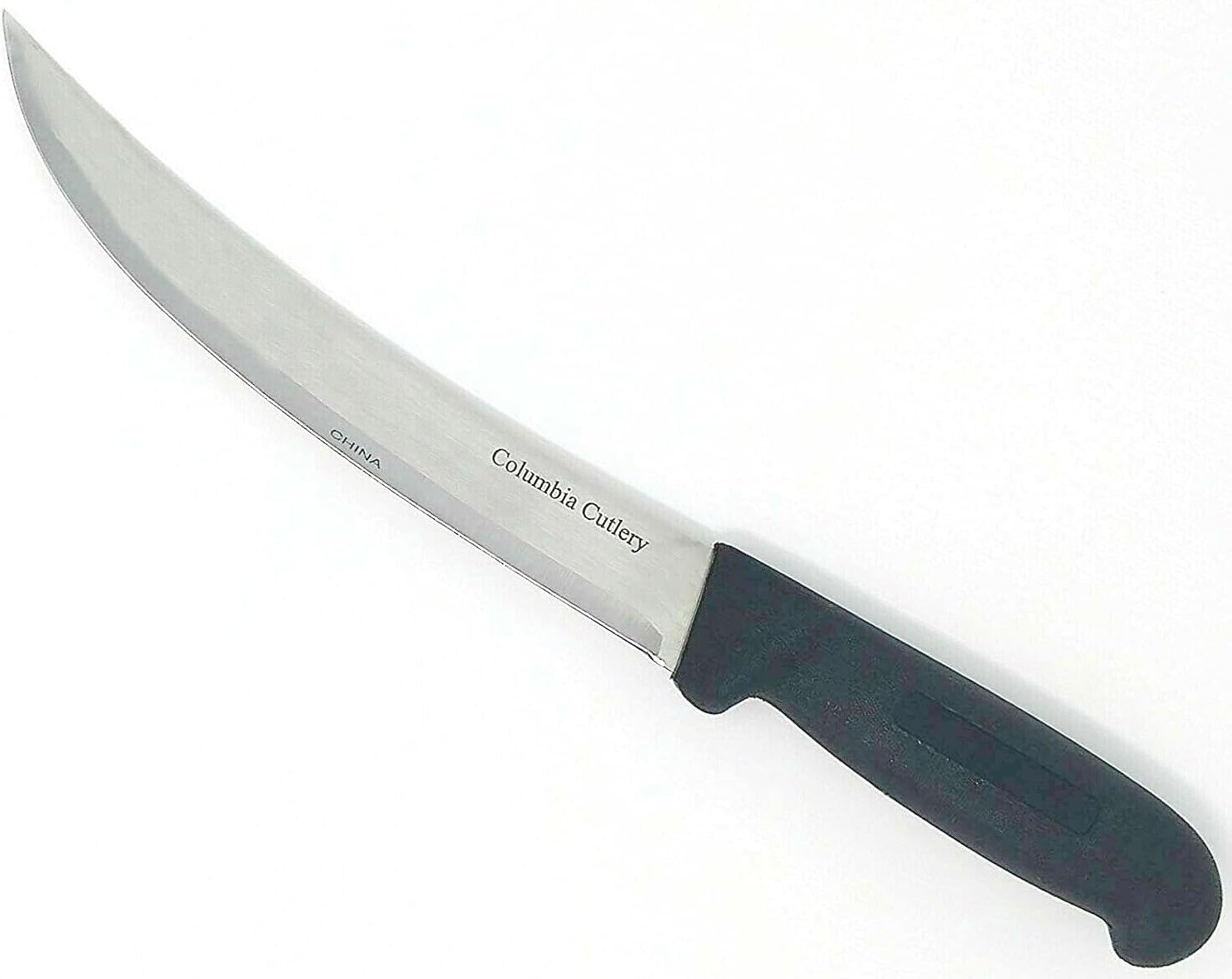 Columbia Cutlery 8 in. Black Breaking/Cimiter/Carving/Butcher Knife (3 Pack)