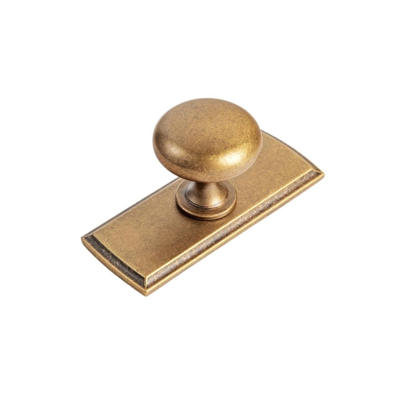 Gwyzax 8611Gt-Dk-G011 Antique Cabinet Pulls Antique Brass Drawer Pulls With Backplate For Vintage Furniture Cupboard Bar Handle