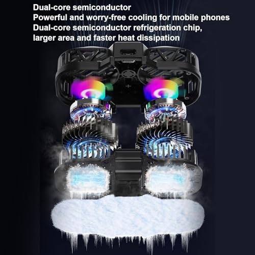 Refroidisseur de téléphone en streaming, ventilateur réglable sur – vue 8