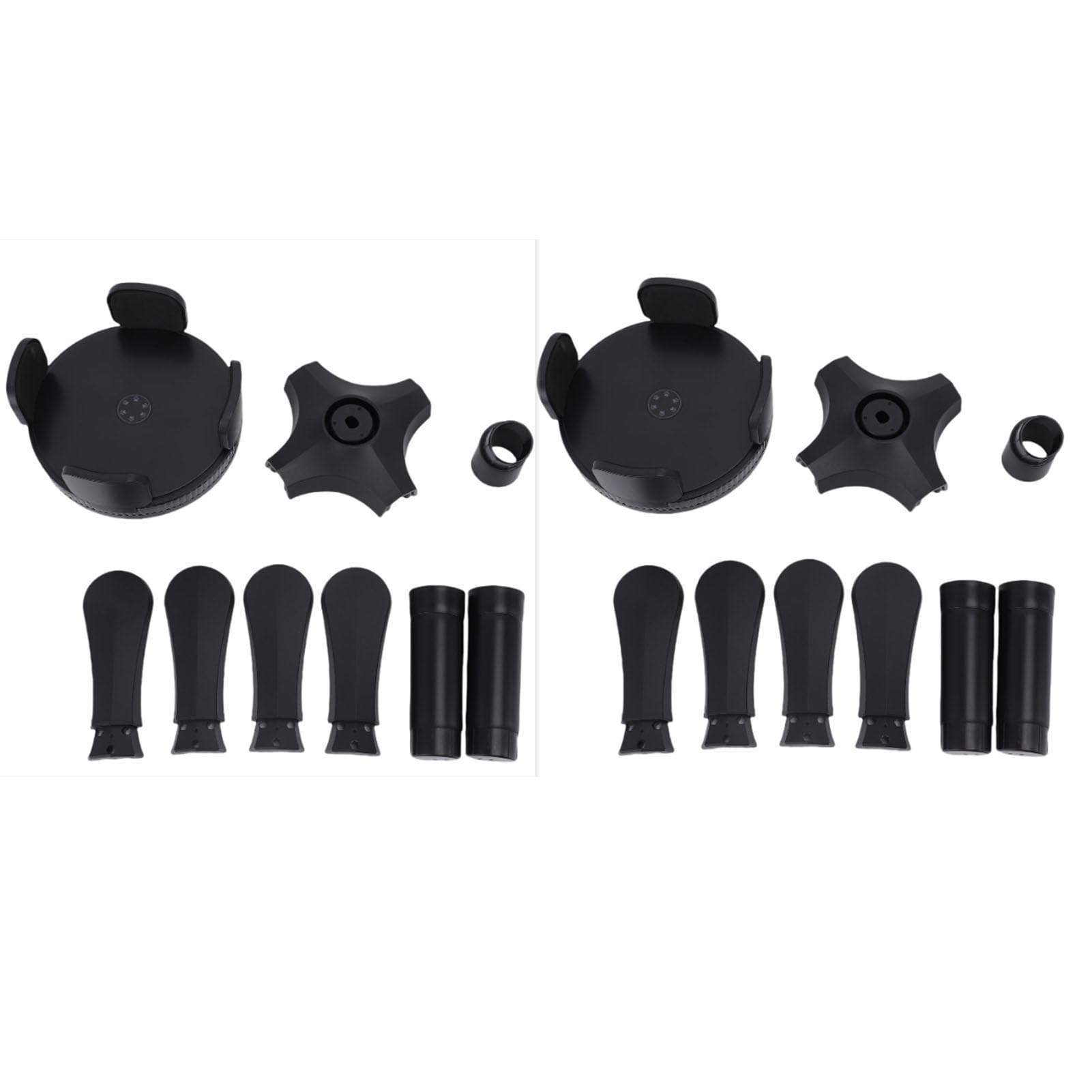 2 Supports de Gamelles Surélevés pour Chien, Bols Surélevés, Supports de Nourriture pour Chien par Support de Gamelle pour Petites, Moyennes et Grandes Races, Favorise Une Meilleure