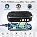 Voltage Converter 2300W Power Step Down 220V to 110V Universal Travel Adapter Power Converter Power Transformer w/ 3 AC Outlets 3 USB Ports 1 Type-C Charging for EU/UK/AU/US/IT/India/South Africa