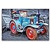 Produktbild Premium Textil-Leinwand 120 x 80 cm Quer-Format Oldtimer Traktor Ursus | Wandbild, HD-Bild auf Keilrahmen, Fertigbild auf hochwertigem Vlies, Leinwanddruck von Peter Roder