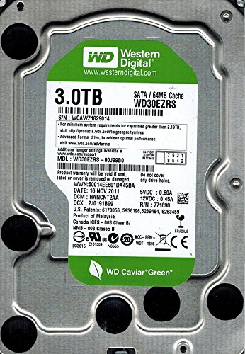 ★【20時間】3.5インチSATA HDD 3TB WD30EARX 41een0Ojb8L.jpg