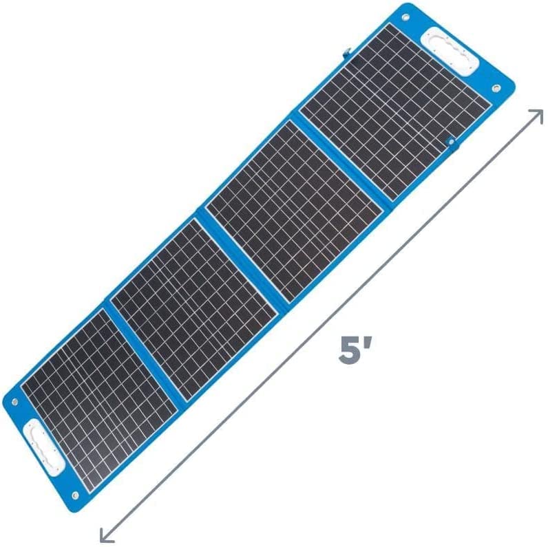 Gosun 100W Solar Panel Portable - Foldable Solar Panel Charger with USB Charger - Camping Gear Solar Panel Backpacking Lightweight for Hiking & Travel