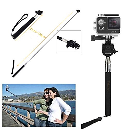 Image of Action Pro Accessories Kit Compatible with GoPro-13 /12 /11 /10 /9 /8 /7 /6 /5 /4 /3+ Session Accessory Bundle Set for Action Camera SJ4000 /SJ5000 /SJ6 /Xiaomi /Yi-Flotation Handle+Head Strap+Chest Strap
