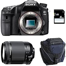 SONY ALPHA 77 II TAMRON 18-200 Sac Carte SD 4Go SONY ALPHA 77 II TAMRON 18-200 Sac Carte SD 4Go
