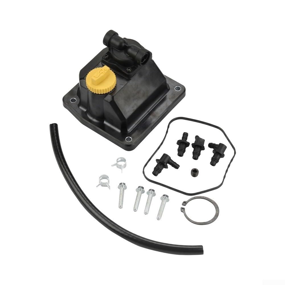 Tapa Válvula Plástico Negro para Motor Cortacésped