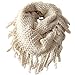 Eforstore Unisex Baby Infant Kids Toddler Boys Girls Warmer Fall Winter Thick Knit Wool Soft Infinity Scarf Neck Long Scarf Shawl