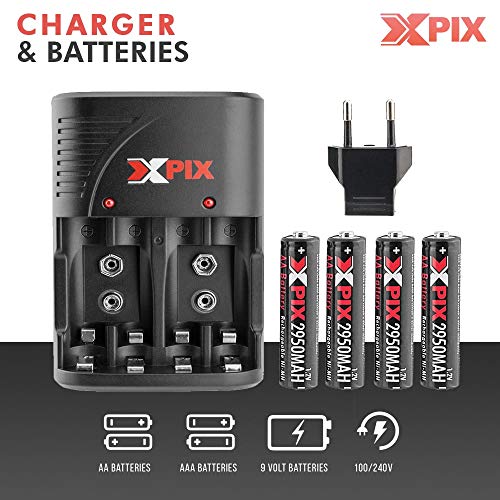 Zoom H6 Six-Track Portable Recorder With Interchangeable Microphone System With Deluxe Accessory Bundle #TOP5