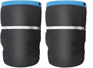 DXQDXQ Paseante Invierno Térmicos Manoplas para Silla de Paseo Universales Guantes para Carrito de Bebé Cómodo Anticongelantes Outdoor A Prueba de Viento Guantes para Cochecito Grueso (Color : Blue)