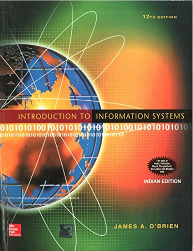 Introduction to Information Systems, 12th Editi... 0070589712 Book Cover