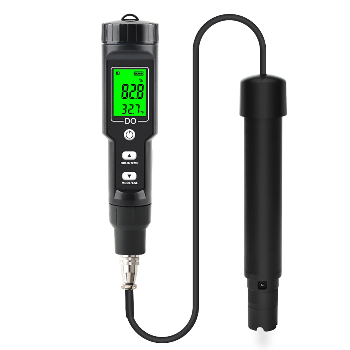 Toplionace Analizzatore di Ossigeno Disciolto DO9100, Misuratore di Ossigeno Disciolto 0,0-40,0Mg/L Rilevatore di Concentrazione di Ossigeno 0,0-300,0% ATC DO Meter