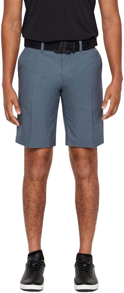 J.Lindeberg New SOMLE REG Light Poly Golf Shorts Dark Gray 30