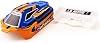 Carisma 15380 GT24B Painted and Decorated Buggy Body OrangeBlue Replacement Parts
