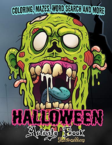Halloween Activity book: A Fun Kid Workbook Game For Learning, Coloring, Mazes, Word Search and More ! (Halloween Collection)