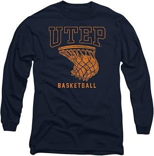 UTEP UT El Paso Official Basketball Hoop Unisex Adult Long-Sleeve T Shirt