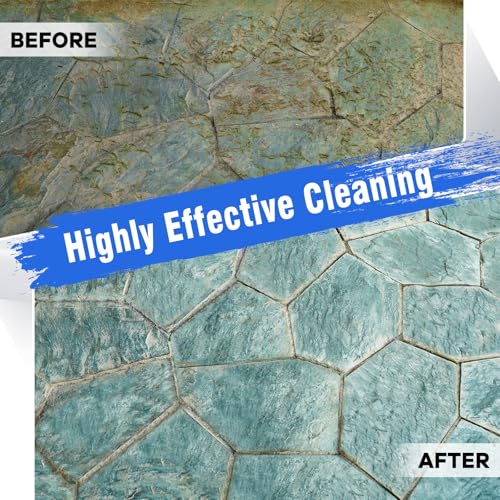 Image of Pressure Washer, Power Washer with 4 Quick Connect Nozzles 1 Foam Cannon, High Pressure Cleaning Machine for Cars /Fences /Driveways /Patios /Farms /Home Cleaning(Light Blue)