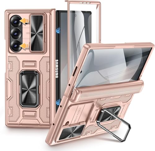 VEGO for Galaxy Z Fold 6 Case with Hinge Protection & Screen Protector
