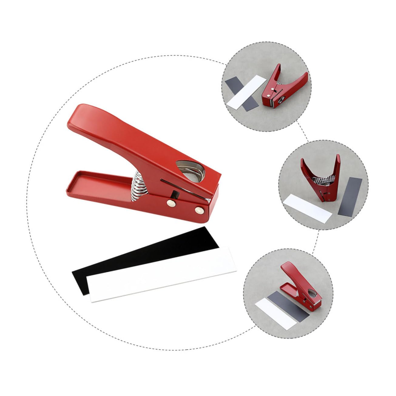 Punzone Design in di per Professionale Metallo Chitarra e Plettri Creazione di Rosso Funzione Forme Strumento Durevole per Musicisti Fai-da-te