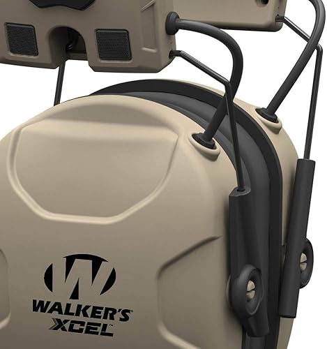 Vista 43 de Walker's Razor Slim Shooter Electronic Hunting Orejeras de protección auditiva plegables Razor Slim Verde Patriot,Flat Dark Earth,Tierra oscura
