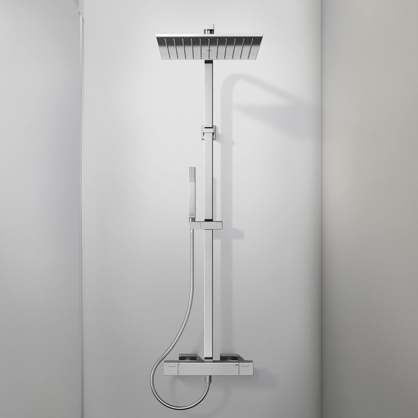 Ideal Standard - Ceratherm C100 Colonna doccia con termostatico esterno, Cromato
