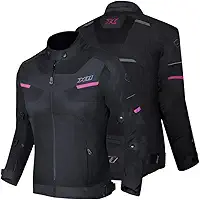 Jaqueta X11 Breeze 2 Feminina Imperme?vel Motociclista Com Prote??es Rosa 4G