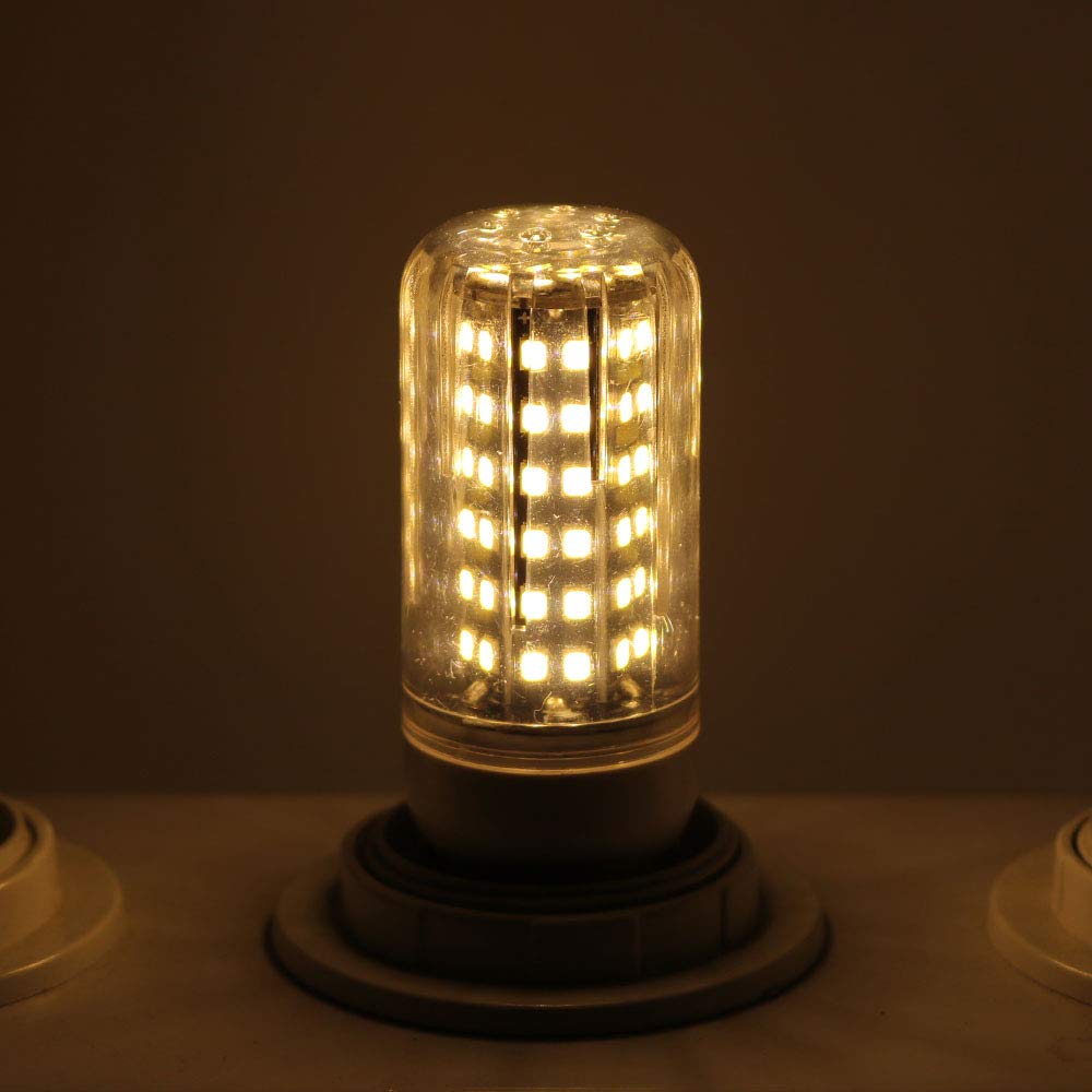 Mengjay Lot de 20 lampes de maïs, série E27, blanc chaud, 3200 K, AC220 V, 9 W, 750 lm, taille 31 x 102 mm, avec CE et RoHS