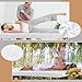 VitalCozy 100 Pcs Disposable Fitted Massage Table Sheets 39 x 83 Inch Giant Heavy Duty Elastic Disposable Cover Breathable Bed Sheets Non Woven Fabric Bed Cover for Massage Spa Beauty Tattoos(White)