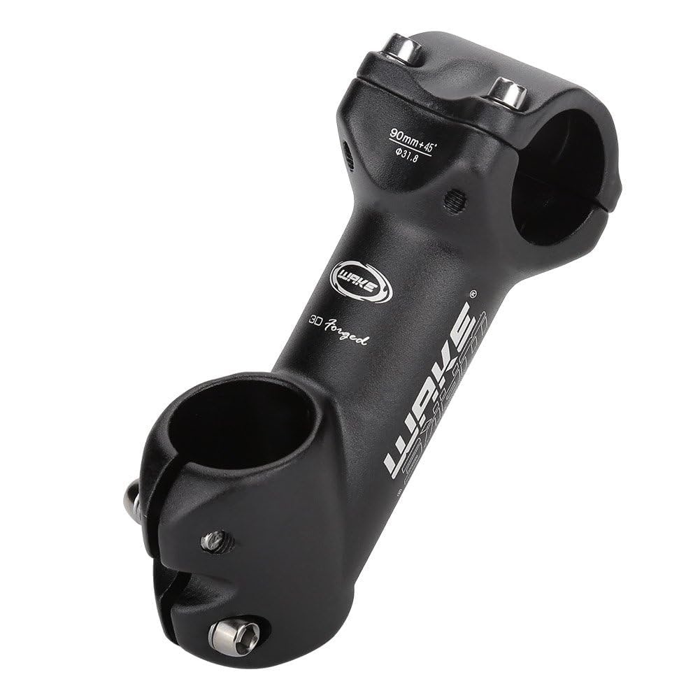 Potence de vélo en alliage d'aluminium CNC 31,8 à montage direct - 35 mm - Compatible avec DH/AM/FR - 31,8 mm - Argenté