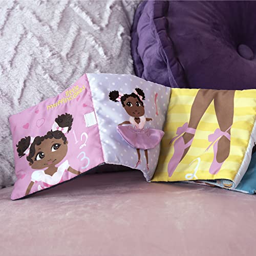 Image of Little Muffincakes Zhara 5-Panel Soft Book, Number Learning, Multiple Textures, 3D, Ballerina Character, Age 0M+