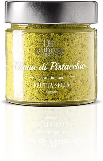 Handmade Sicilian Pistachio Flour - 100g Jar