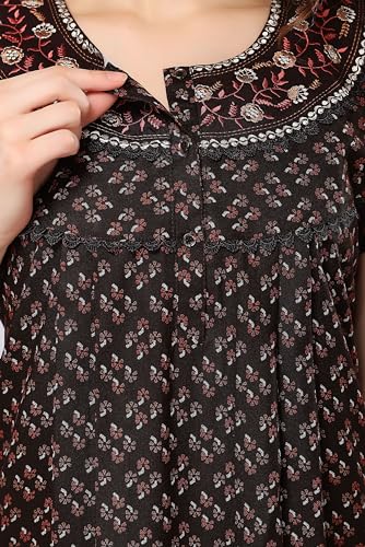 Image of Soulemo Women's Printed Alpine Nighty 1656