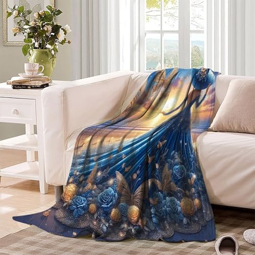 Couverture douillette pour canapé et lit microfibre chaude 180x200cm confort - 4
