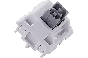 WS Grey Tactile Mechanical Keyboard Lubed Switches