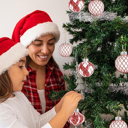 Boules de Noël transparentes réutilisables pour grands sapins et fêtes - 3