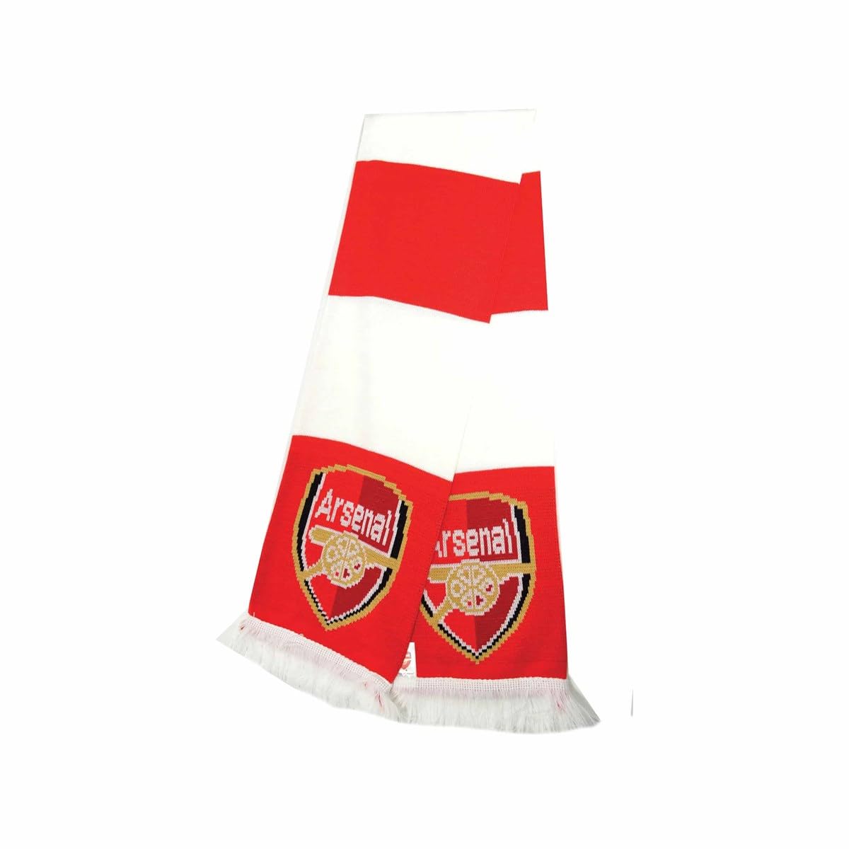 Arsenal FC Bar Scarf (One Size) (Red/White)